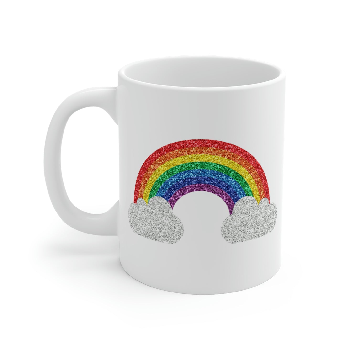 Sparkly Rainbow Mug