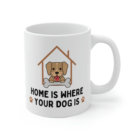 Home Is Where Your Dog Is Mug