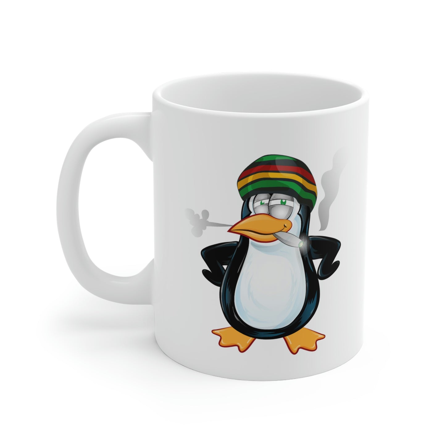 Stoner Penguin Mug