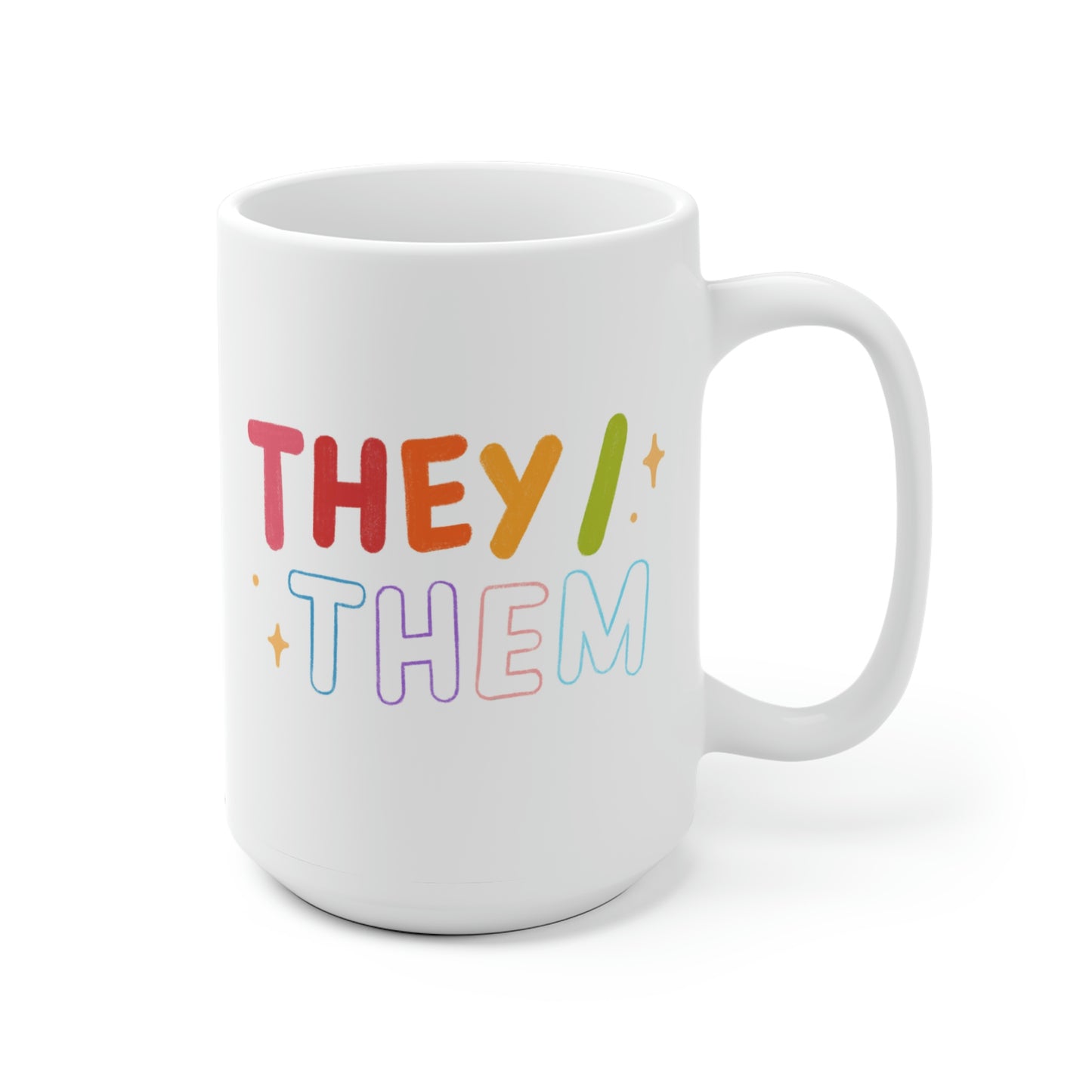 They/Them Pronoun Mug