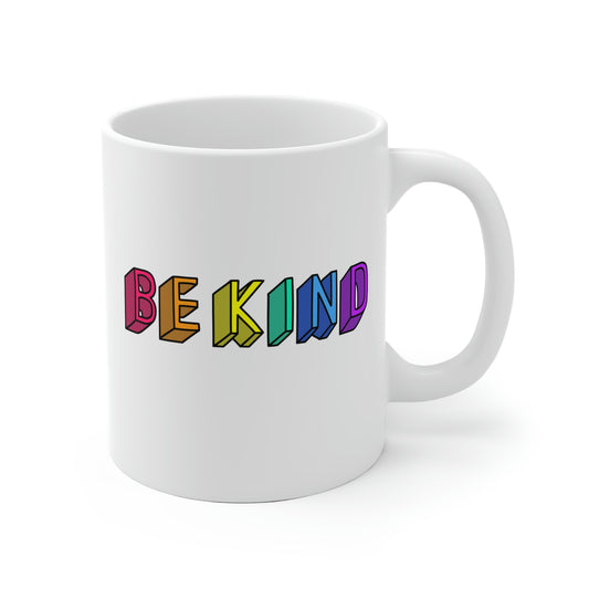 Be Kind Rainbow Mug