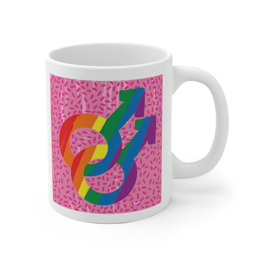 Rainbow Gay Pride Symbol Mug