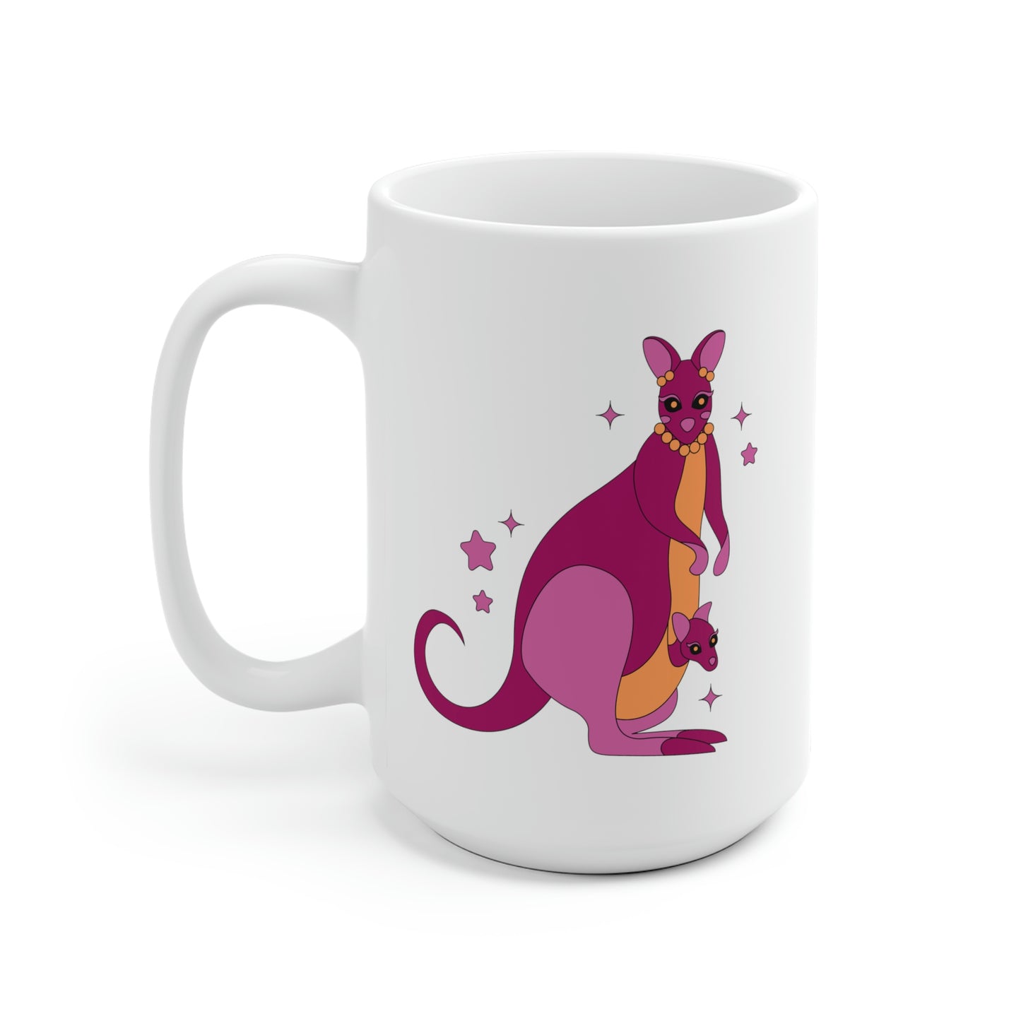 Lesbian Kangaroo Mug