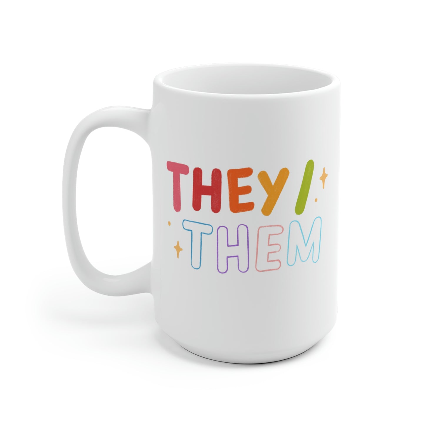 They/Them Pronoun Mug