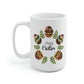 Happy Easter Floral Egg Mug