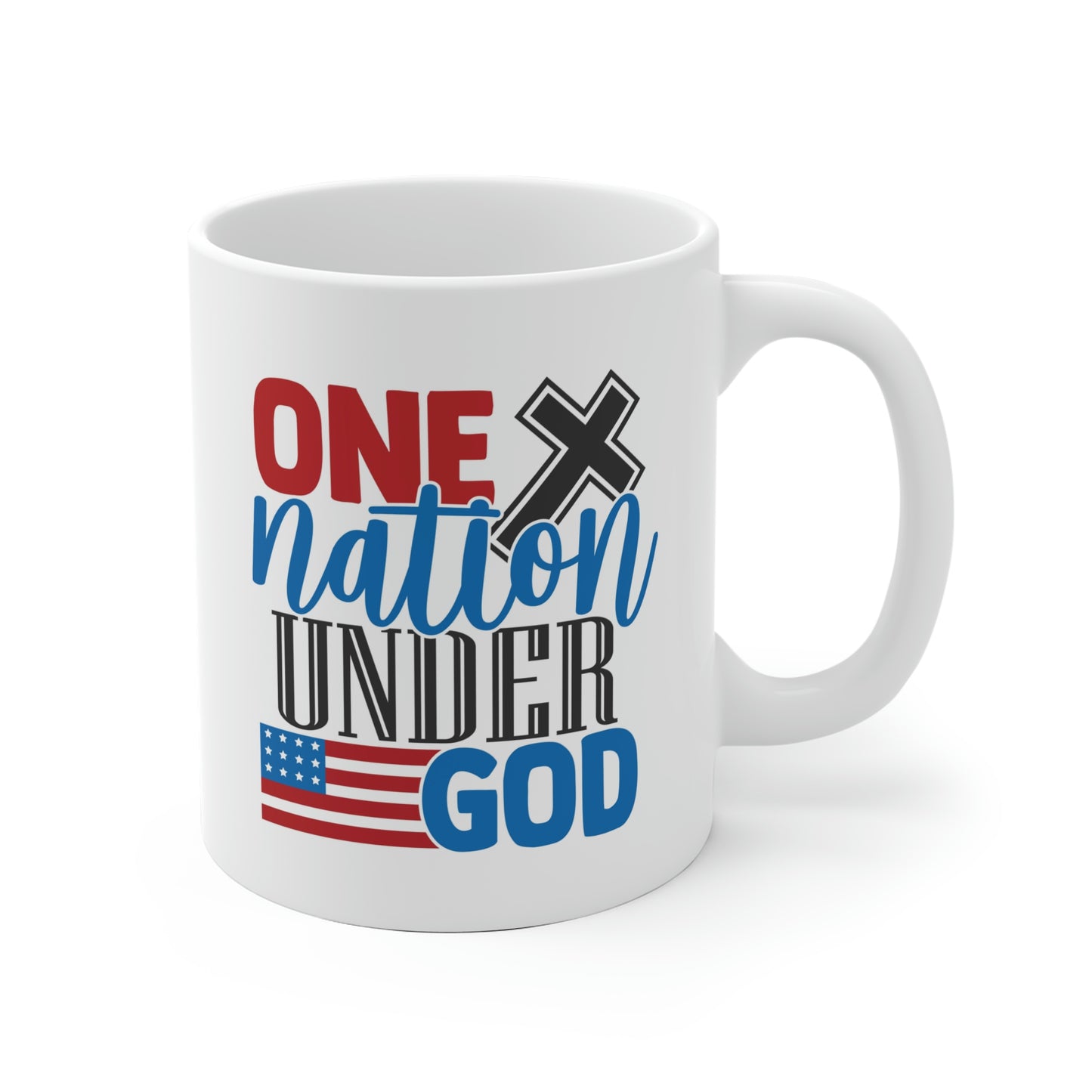 One Nation Under God Mug