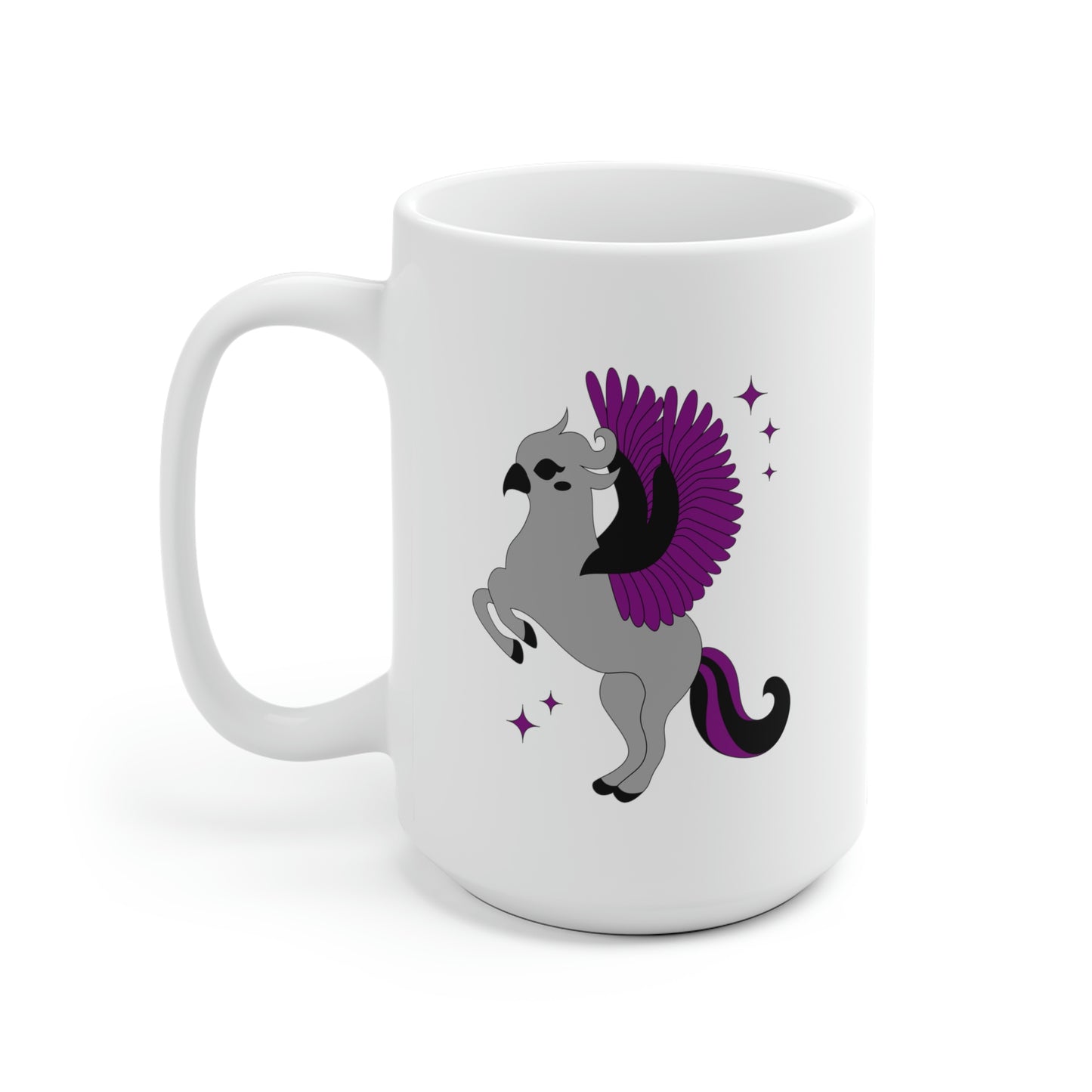 Asexual Griffin Mug