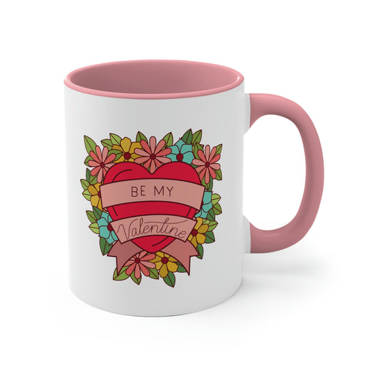 Be My Valentine Heart Mug