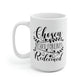 Chosen Blessed Forgiven Redeemed Mug