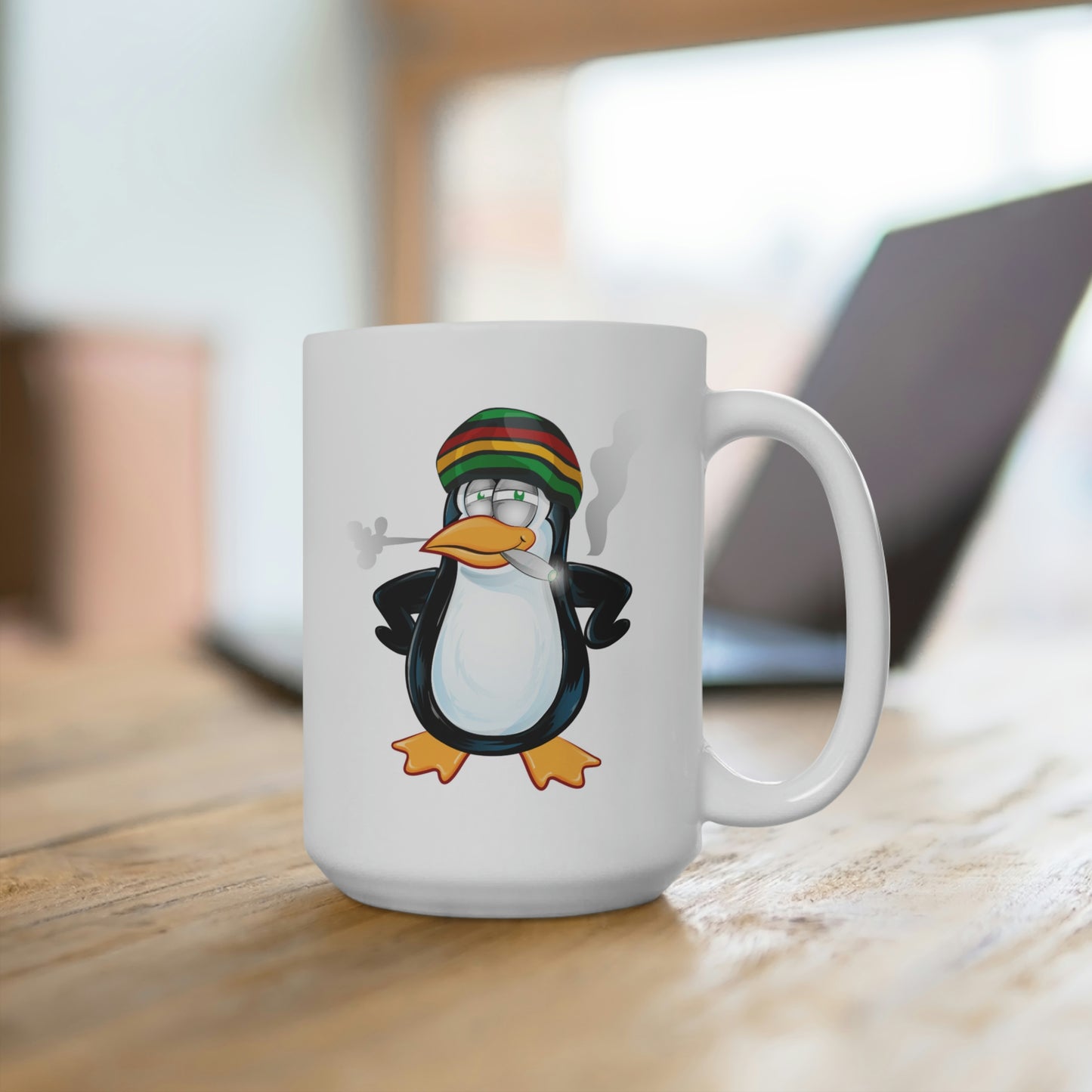 Stoner Penguin Mug