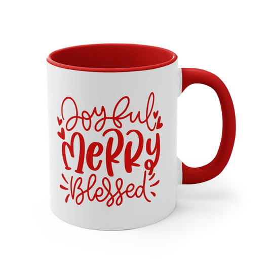 Joyful Merry Blessed Mug