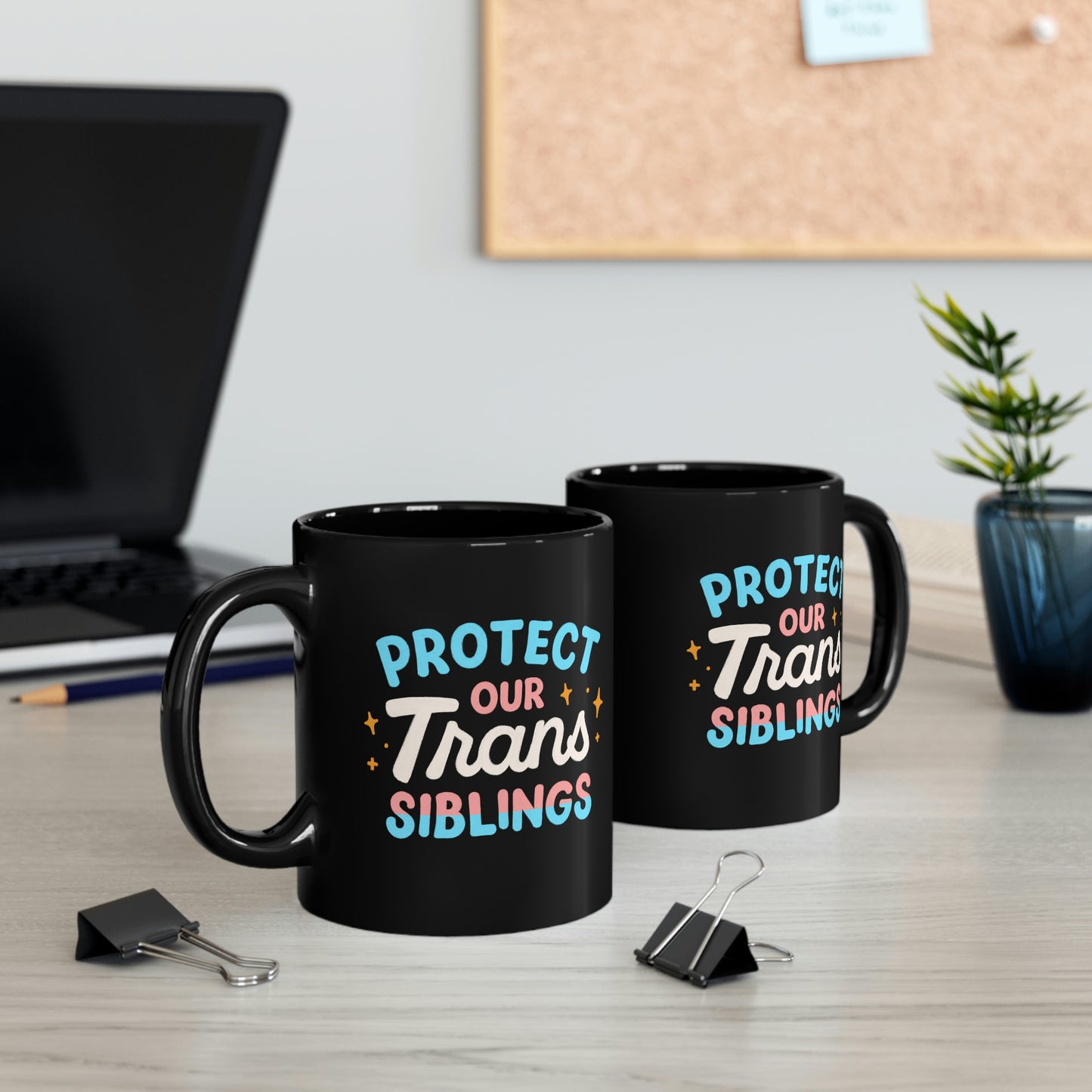 Protect Our Trans Siblings Mug