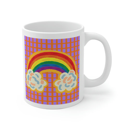 Rainbow Pattern Mug