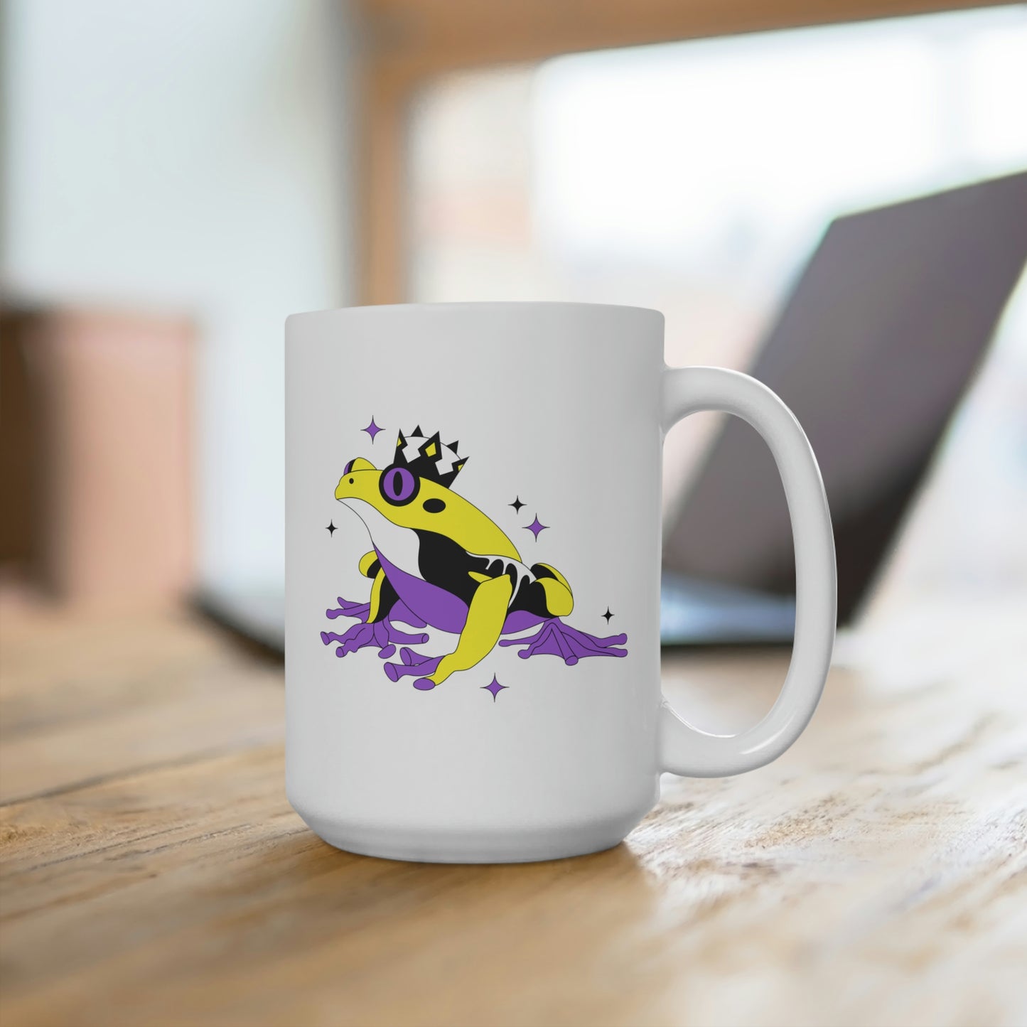 Nonbinary Tree Frog Mug