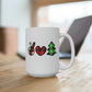 Peace Love Christmas Mug