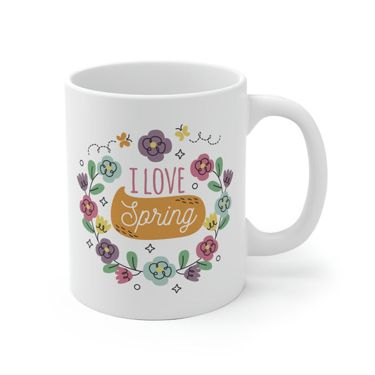 I Love Spring Mug