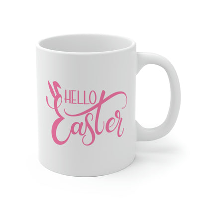 Hello Easter Bunny Ears Mug