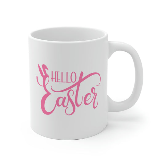 Hello Easter Bunny Ears Mug