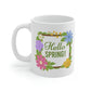Hello Spring Flower Mug