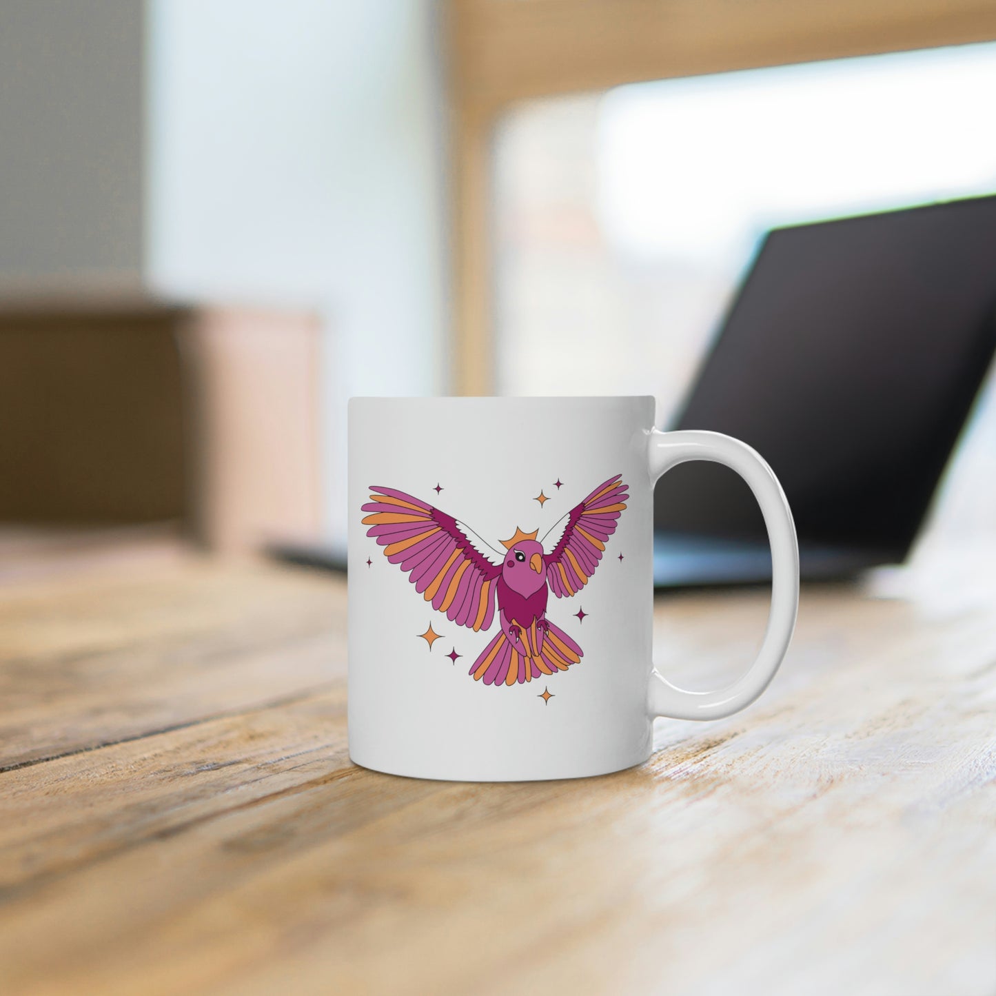 Lesbian Parrot Mug