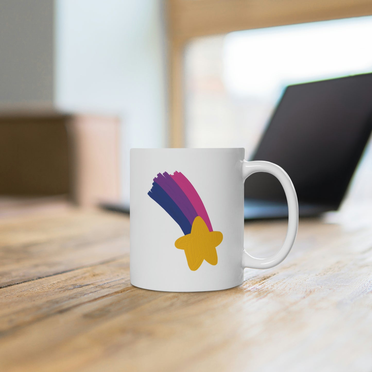 Bisexual Pride Shooting Star Mug