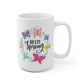 Hello Spring Butterfly Mug