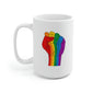 Rainbow Fist Mug