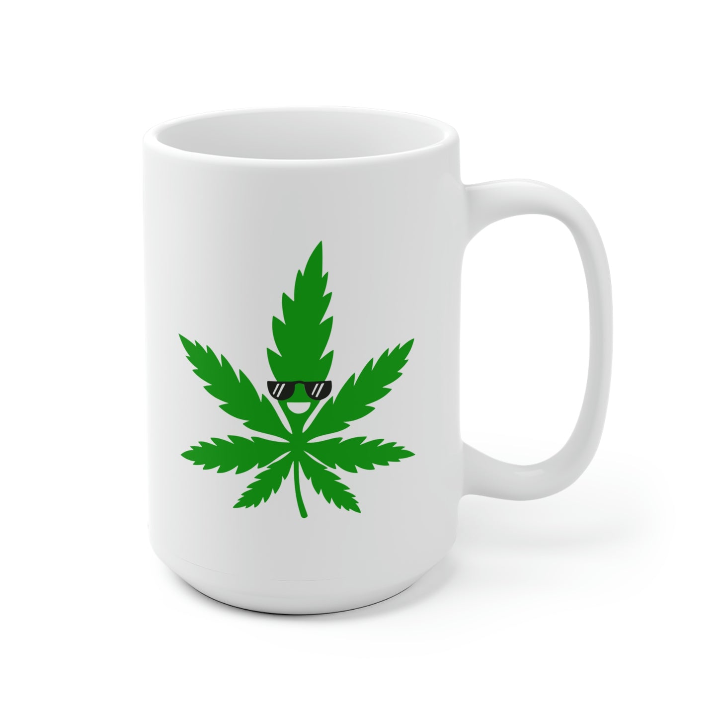 Cool Cannabis Leaf Mug