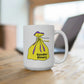 Gender Binary Trash Mug