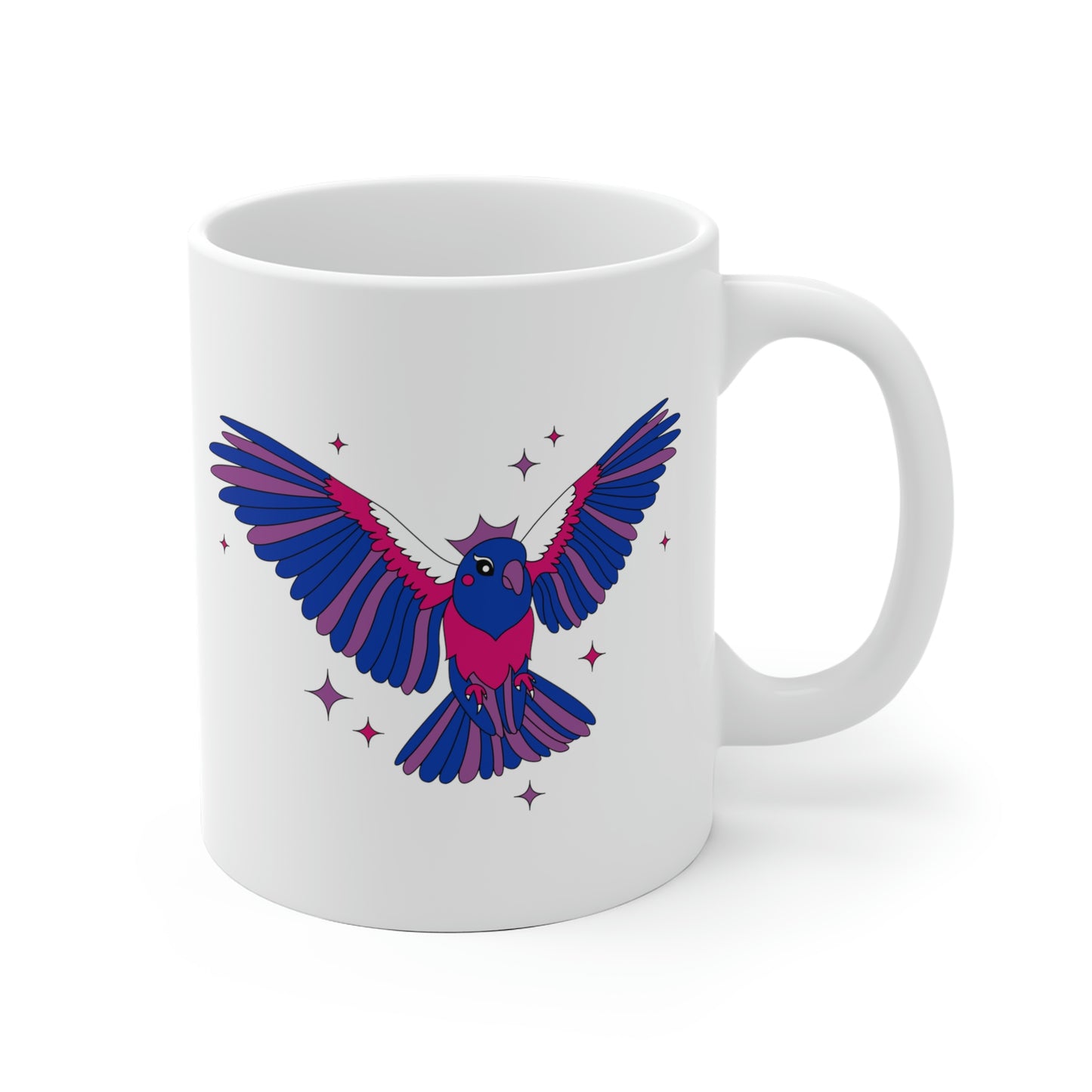 Bisexual Parrot Mug