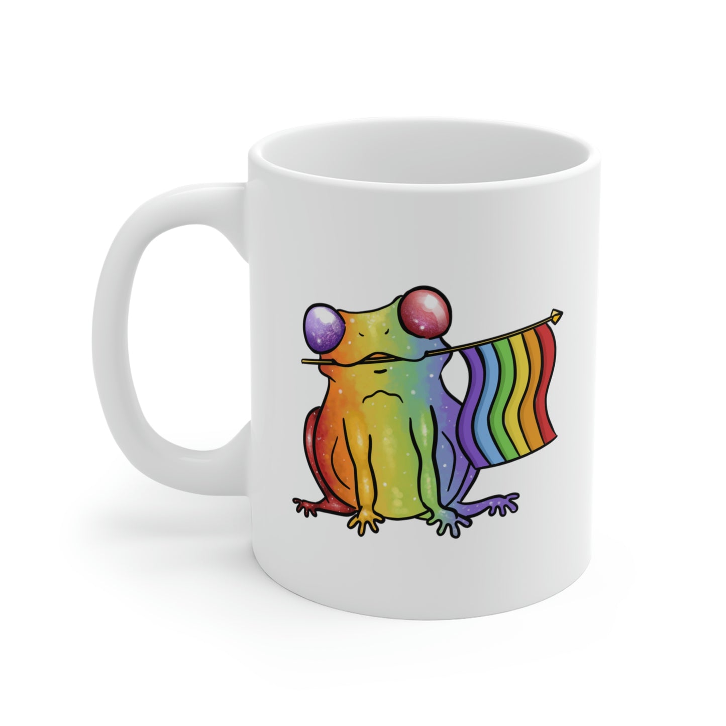 LGBTQ Frog Mug