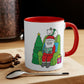 Santa Claus Cat Mug