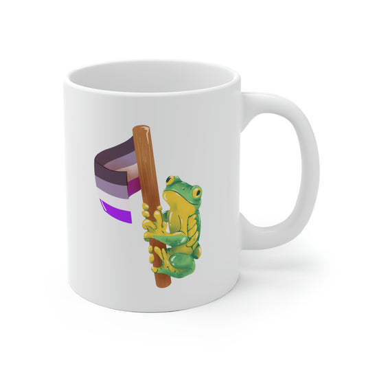 Asexual Frog Mug