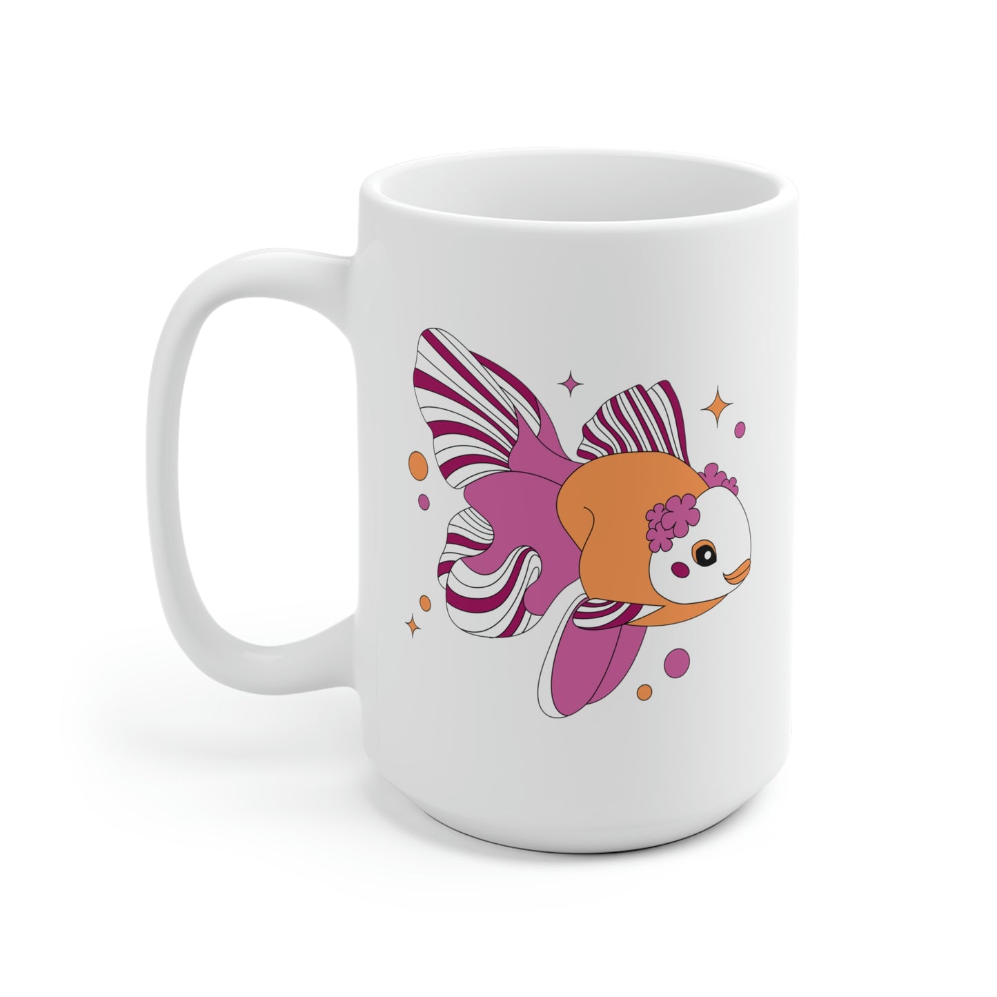 Lesbian Goldfish Mug