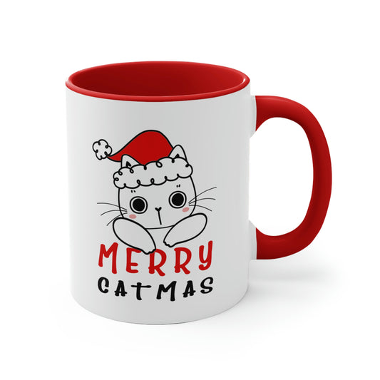Merry Catmas Mug