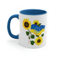 Ukrainian Flag Sunflowers Mug