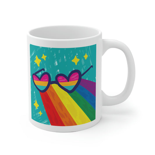 Pansexual Sunglasses Mug