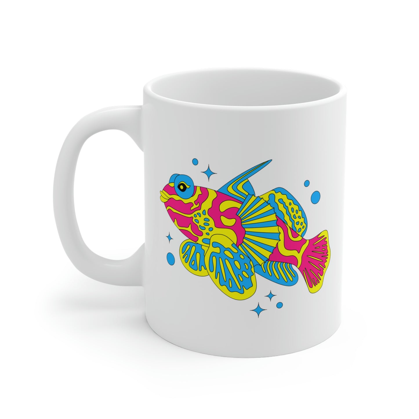 Pansexual Mandarin Fish Mug