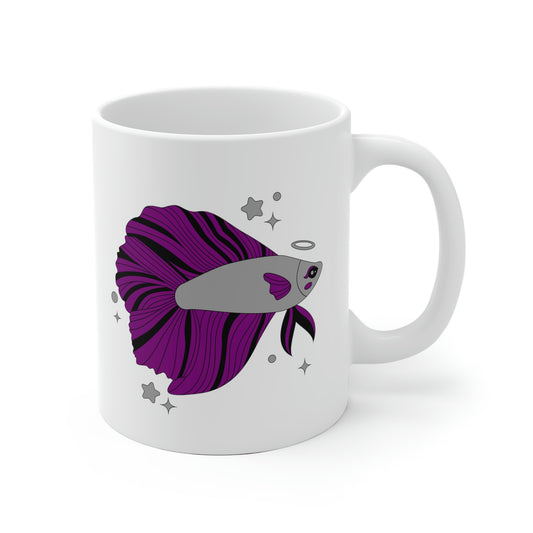 Asexual Betta Fish Mug