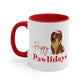 Happy Pawlidays Mug