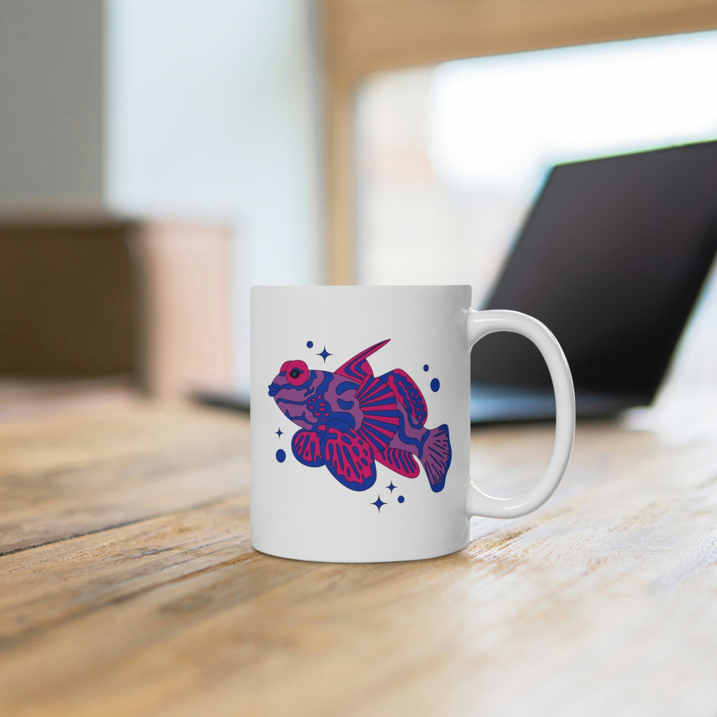 Bisexual Mandarin Fish Mug