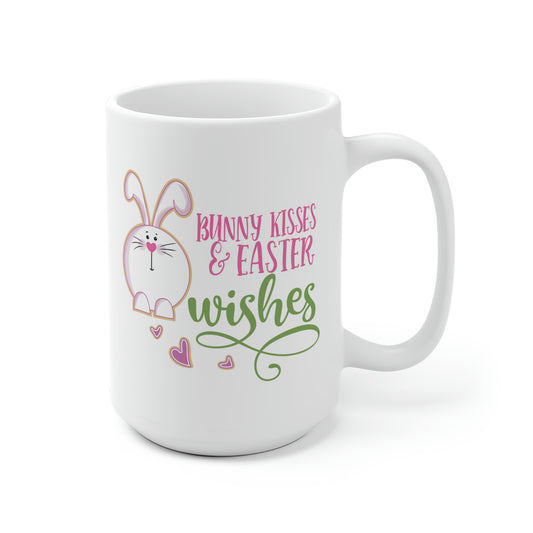 Bunny Kisses And Easter Wishes Mug