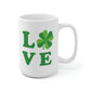 Love Shamrock Mug