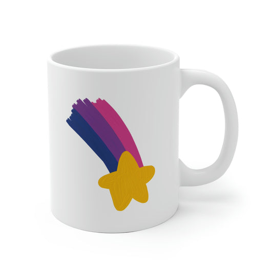 Bisexual Pride Shooting Star Mug