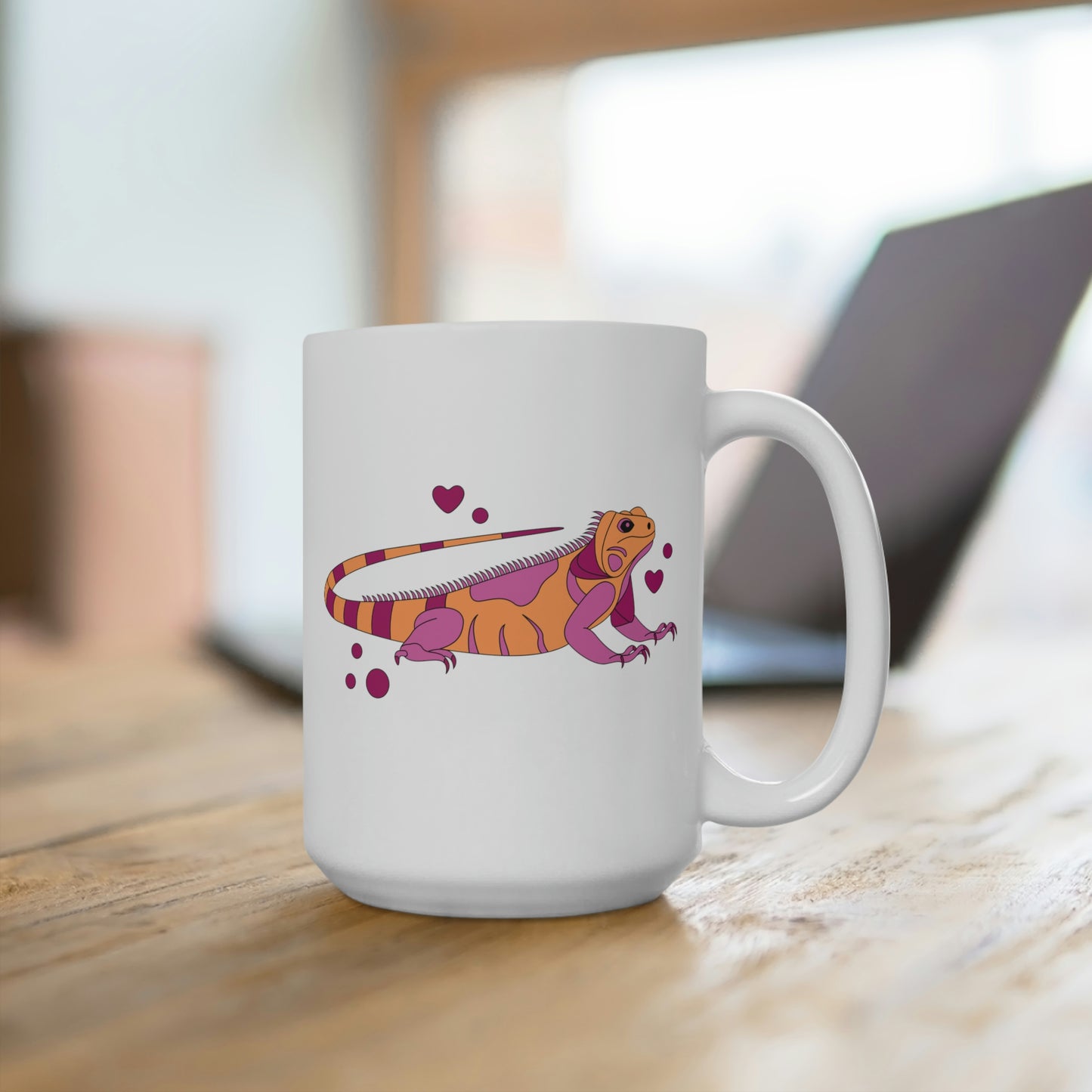 Lesbian Iguana Mug