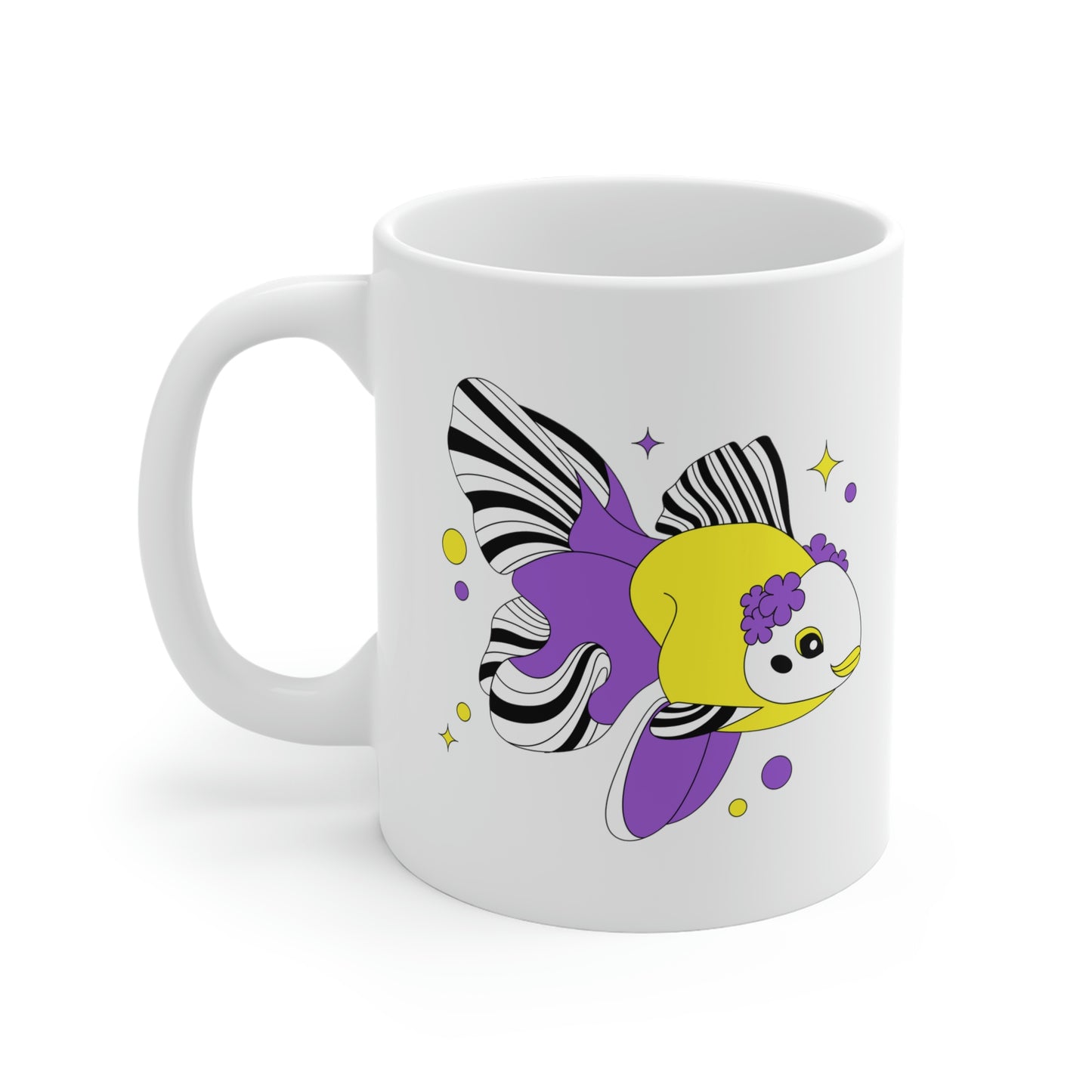 Nonbinary Goldfish Mug