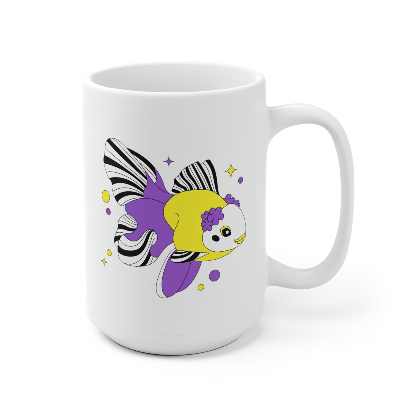 Nonbinary Goldfish Mug