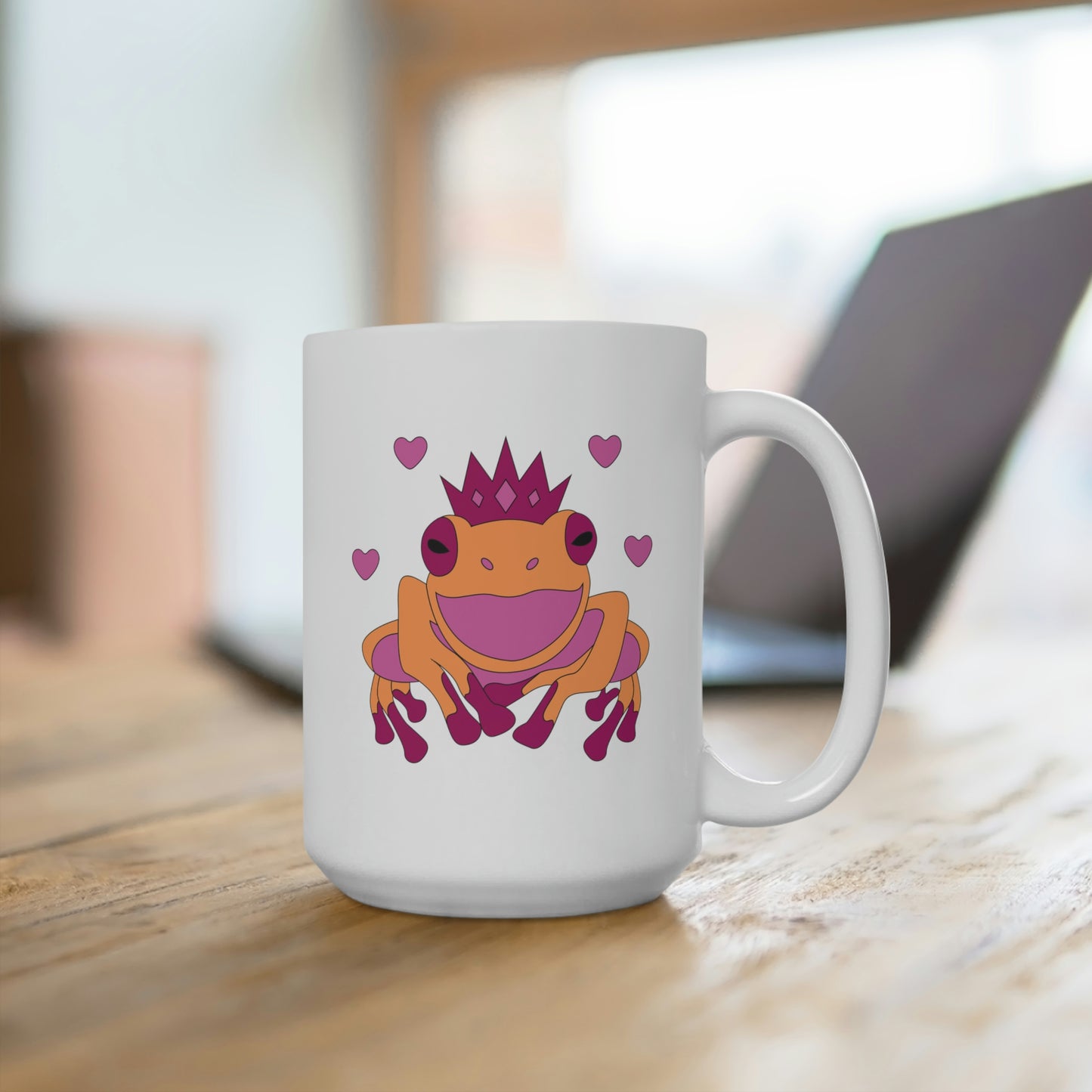 Lesbian Frog Prince Mug