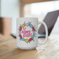 Happy Easter Floral Egg Mug