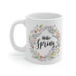 Hello Spring Flower Mug